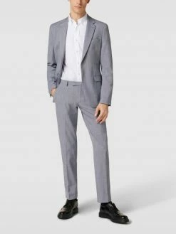 Auslauf ✔️ MCNEAL Anzughose Mit Strukturmuster - Blau ?