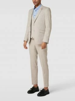 Brandneu ? DIGEL Anzughose Mit Feinem Muster Modell 'Franco' - Sand ?