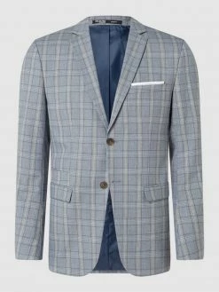 Top 10 ? Selected Homme Slim Fit 2-Knopf-Sakko Mit Viskose-Anteil Modell 'Logan' - Hellblau ⭐