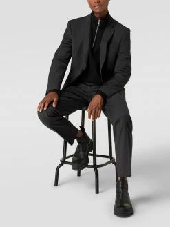 Aktion ? BOSS Herren Sakko Mit Innentaschen Modell 'Jeffrey' - Schwarz ?