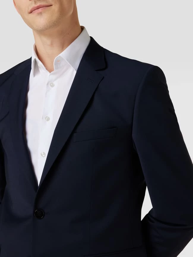 Blitzangebot ? HUGO Sakko Mit Reverskragen Modell 'Jeffery' - Marineblau ? – Bild 3
