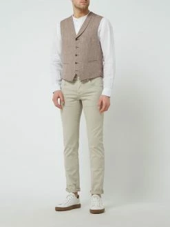 Aktion ? CG - Club Of Gents Weste Aus Baumwolle Modell 'Paddy' - Rot ?