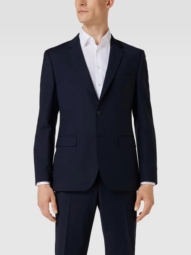 Blitzangebot ? HUGO Sakko Mit Reverskragen Modell 'Jeffery' - Marineblau ? – Bild 4