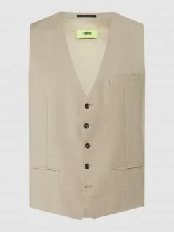 Besorgen ? Cinque Weste Mit Schurwoll-Anteil Modell 'Cimonopoli' - Beige ?