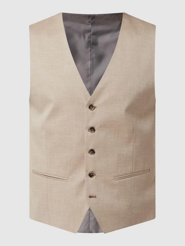Bester Verkauf ? Selected Homme Slim Fit Weste Mit Stretch-Anteil Modell 'MyloLogan' - Sand ? – Bild 2