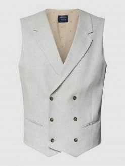 Brandneu ? MCNEAL Weste Mit Paspeltaschen - Hellgrau ?