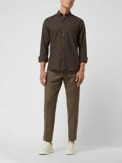 Bester Verkauf ? Selected Homme Slim Fit Anzughose Mit Stretch-Anteil Modell 'Adrian' - Mittelbraun ?