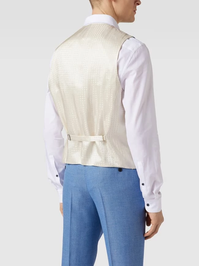 Angebote ✔️ BOSS Weste Mit Allover-Label Modell 'Jeckson' - Marineblau ⌛ – Bild 5