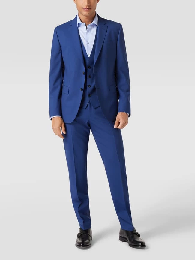 Großhandel ? BOSS Weste Mit Paspeltaschen Modell 'Huge Vest' - Marineblau ?