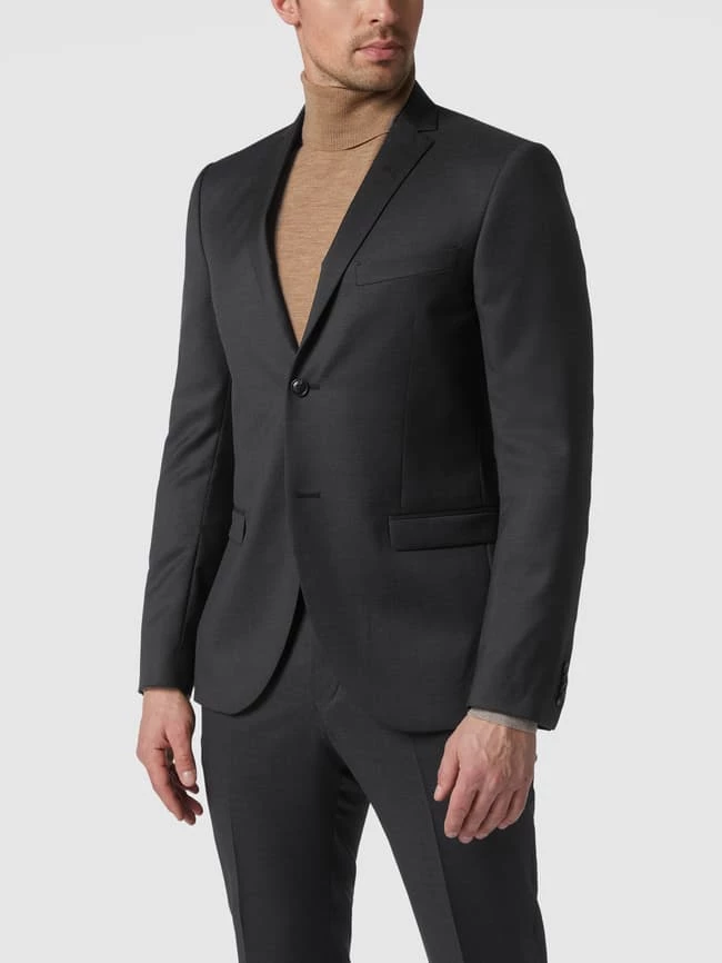 Großhandel ? Tiger Of Sweden 2-Knopf-Sakko Aus Wolle - Dunkelgrau ? – Bild 4