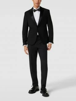 Top 10 ? Drykorn 2-Knopf-Sakko Mit Reverskragen Modell 'LORIENT' - Schwarz ?