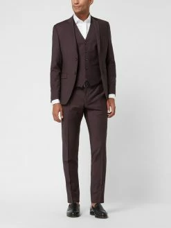 Neu ? Daniel Hechter Weste Mit Schurwoll-Anteil - Bordeaux Rot ?