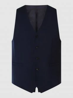 Großhandel ? Tiger Of Sweden Weste Mit Kontrastrückseite - Dunkelblau ?