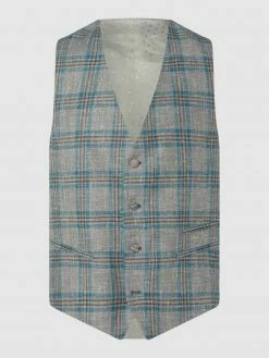 Bestes Angebot ? DIGEL Slim Fit Weste Mit Seide-Anteil Modell 'Laurent' - Petrol ?