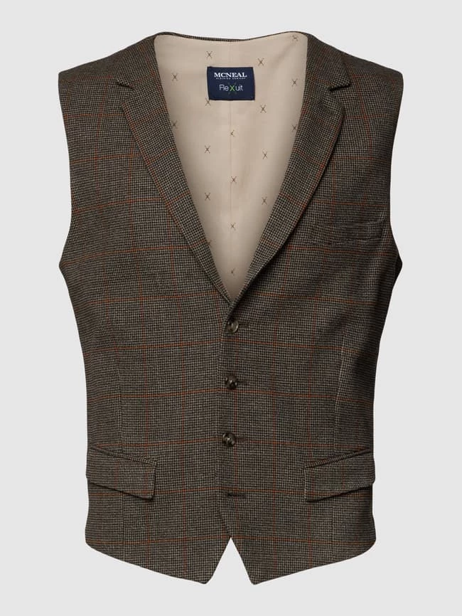 Rabatt ? MCNEAL Weste Mit Pattentaschen - Mittelbraun ?