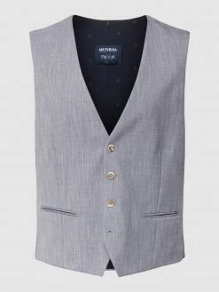 Top 10 ✔️ MCNEAL Weste Mit Allover-Muster - Blau ⌛