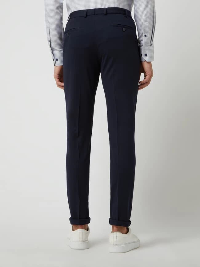 Aktion ✔️ DIGEL Modern Fit Anzughose Aus Jersey Modell 'Sergio' - Marineblau ? – Bild 5