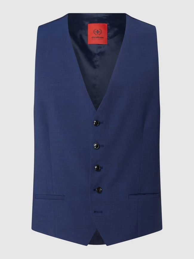 Bestes Angebot ❤️ Strellson Weste Mit Woll-Anteil Modell 'Ves' - Royalblau ? – Bild 2