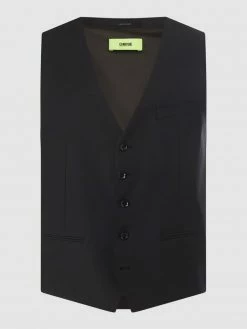 Budget ❤️ Cinque Weste Mit Schurwoll-Anteil Modell 'Cicastello' - Schwarz ?