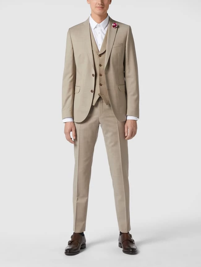 Angebote ? CG - Club Of Gents Weste Aus Reiner Schurwolle - YOUR OWN PARTY By CG – CLUB Of GENTS - Beige ?