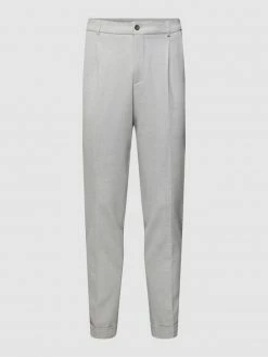 Bester Verkauf ? MCNEAL Hose Mit Bundfalten - Hellgrau ?