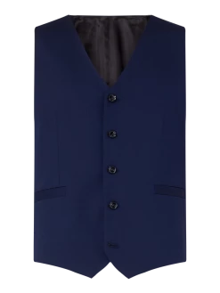 Bestpreis ? Tiger Of Sweden Slim Fit Weste Mit Stretch-Anteil Modell 'Litt' - Marineblau ?