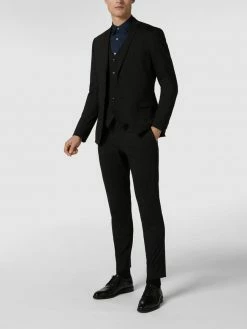 Bester Verkauf ❤️ Tiger Of Sweden Weste Mit Kontrastrückseite - Schwarz ?