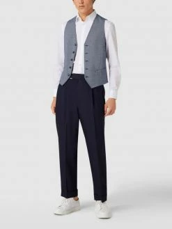 Am billigsten ✔️ MCNEAL Weste Mit Allover-Muster - Blau ?