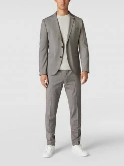 Neu ⭐ Cinque Regular Fit 2-Knopf-Sakko Mit Schurwoll-Anteil Modell 'Cimonopoli' - Hellgrau ?