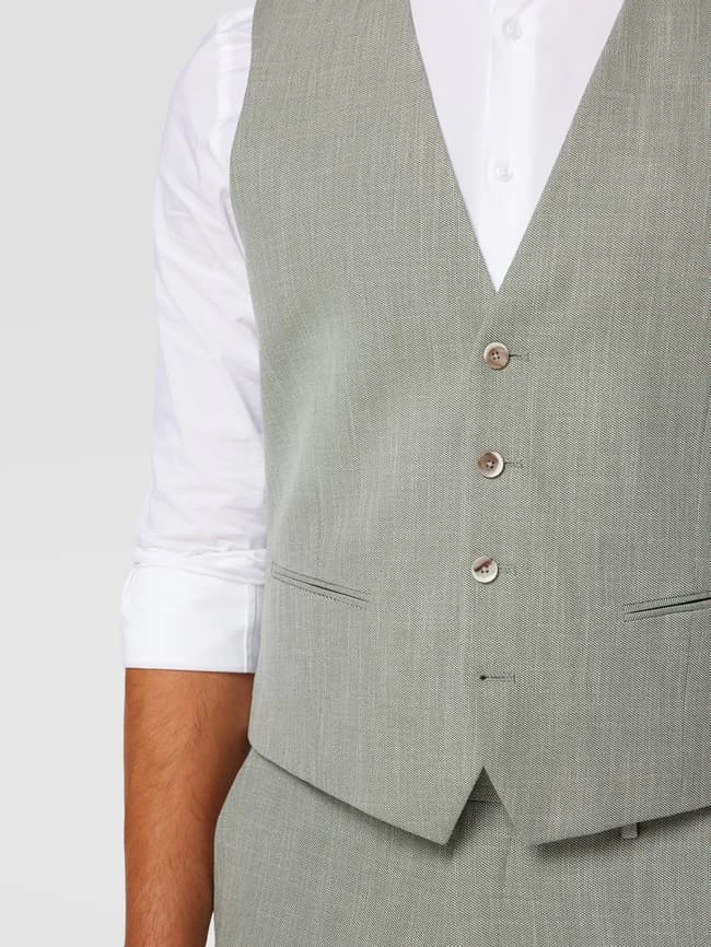 Am billigsten ❤️ MCNEAL Weste Mit Paspeltaschen Modell 'Emil' - Grün ? – Bild 3