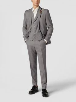 Brandneu ? CG - Club Of Gents Weste Mit Leistentaschen Modell 'Paddy' - Hellgrau ?