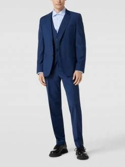 Großhandel ? BOSS Weste Mit Paspeltaschen - Royalblau ?