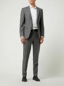 Auslauf ? DIGEL Modern Fit Anzughose Aus Schurwolle Modell 'Per' - Anthrazit ?