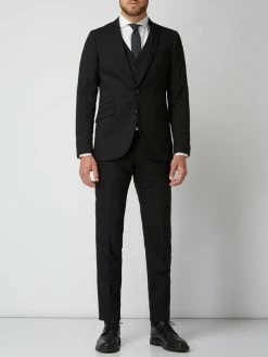 Bester Verkauf ? Tiger Of Sweden Anzugweste Mit Stretch-Anteil - Schwarz ?