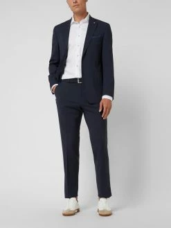 Bestpreis ? Carl Gross Anzughose Aus Schurwolle Modell 'Sven' - Marineblau ?